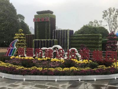 以菊为媒 以花为介 展现服务城市与发展之宗旨——市437ccm必赢国际集团参展南昌市第三十四届菊花展